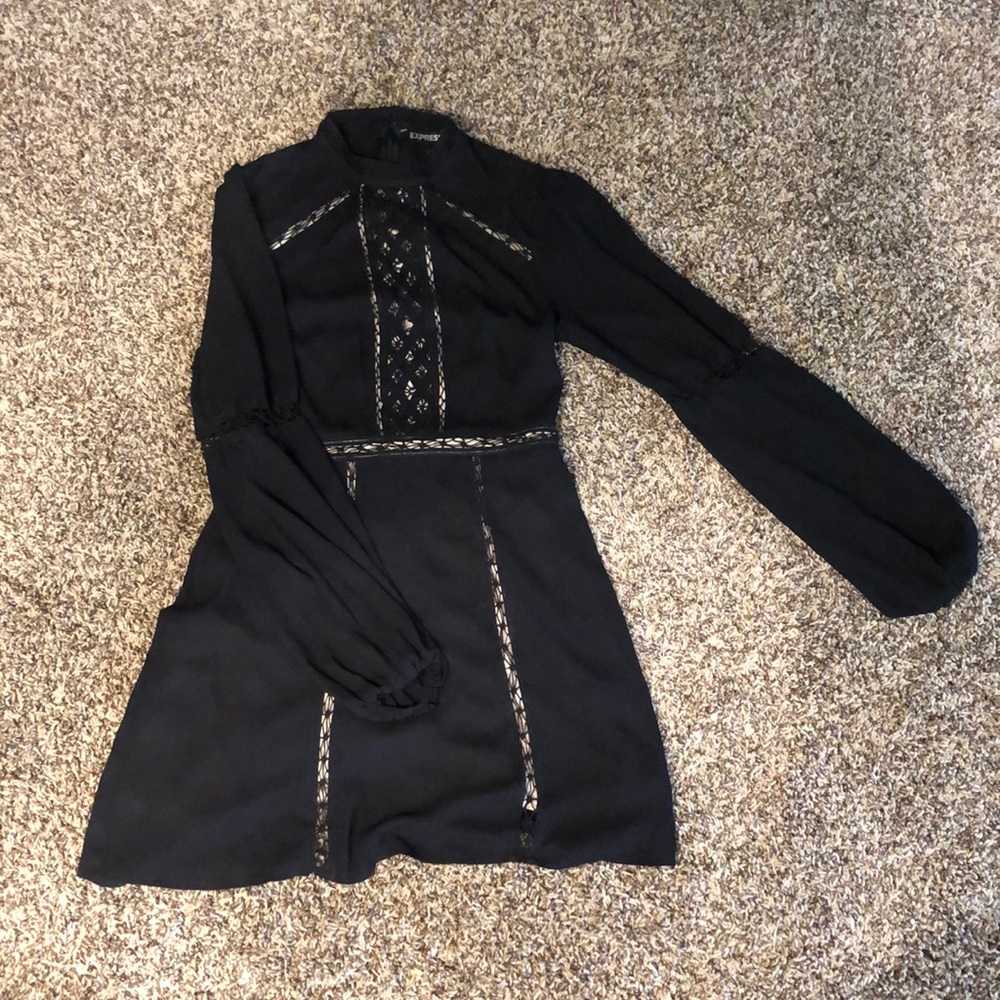 Black express dress